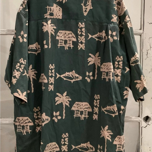 Men’s Back East Casual Button Up Shirt Large - Picture 2 of 3